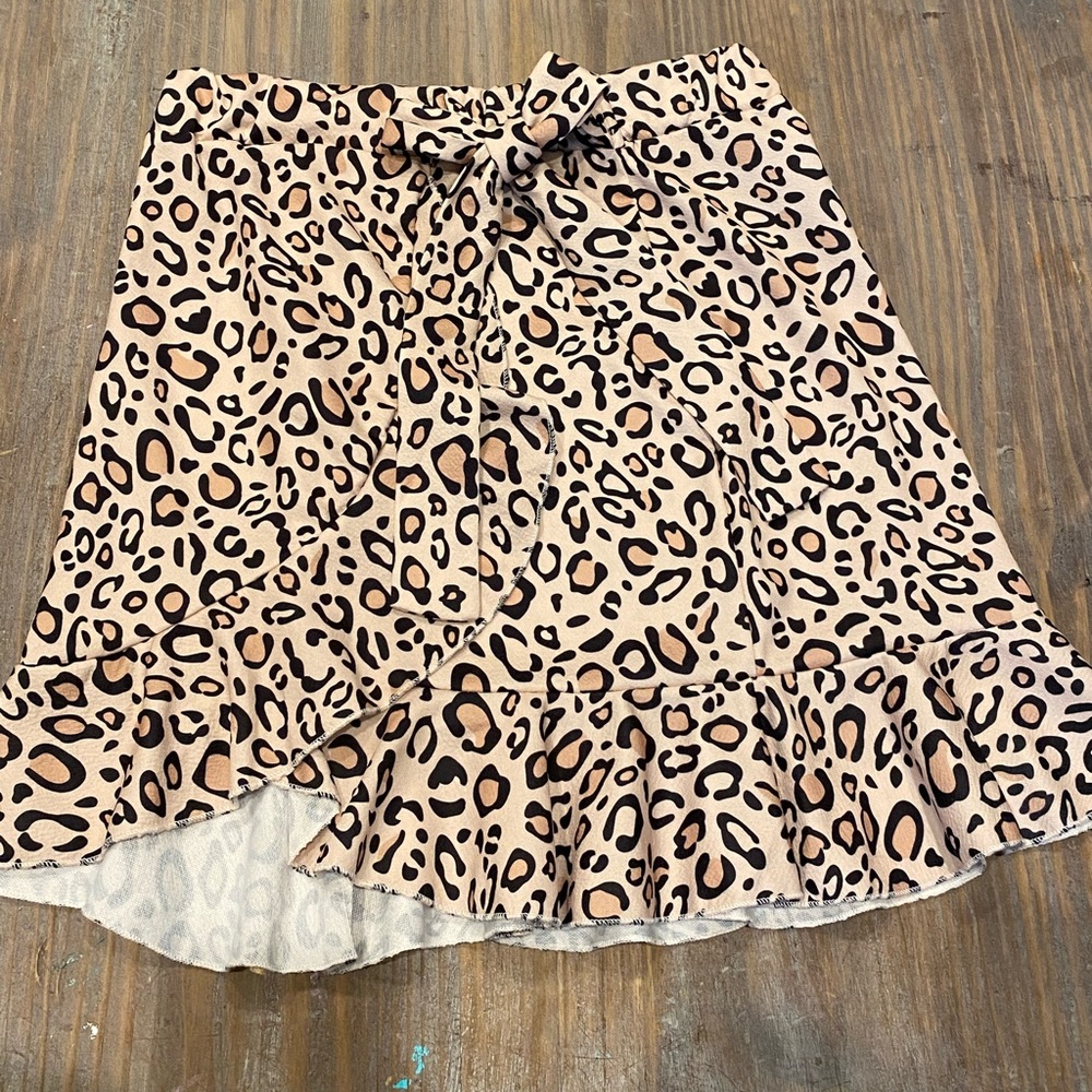 Cheetah skirt